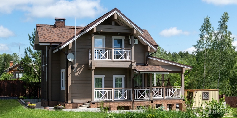 Дом из клееного бруса по проекту \"Прага-мини v.2\" Фото 9